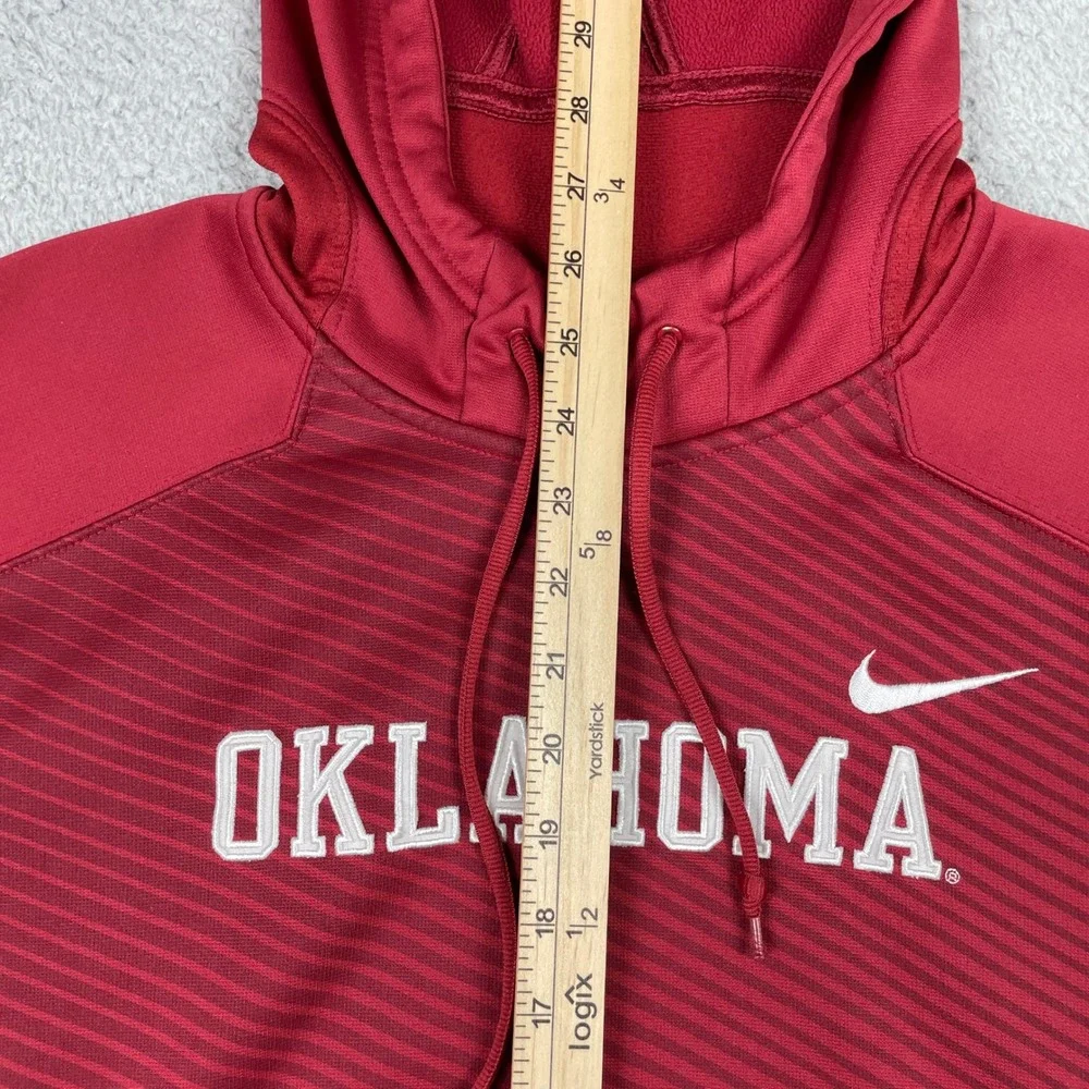 Nike Oklahoma Sooners Hoodie Mens XXL Red Nike Therma-FIT Elite NCAA Athletic